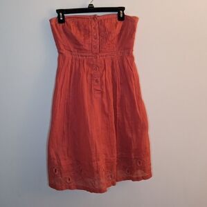Strapless Anthropologie maeve dress